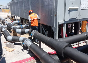  Instalación mecánica para alimentación de Chiller